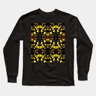 Daisies Polarized in Symmetry Long Sleeve T-Shirt